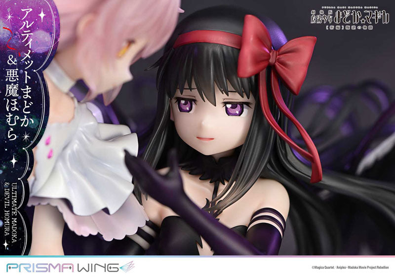 PRE-ORDER Prime1 Studio - PRISMA WING - Puella Magi Madoka Magica the Movie: Rebellion - Ultimate Madoka & Devil Homura 1/7