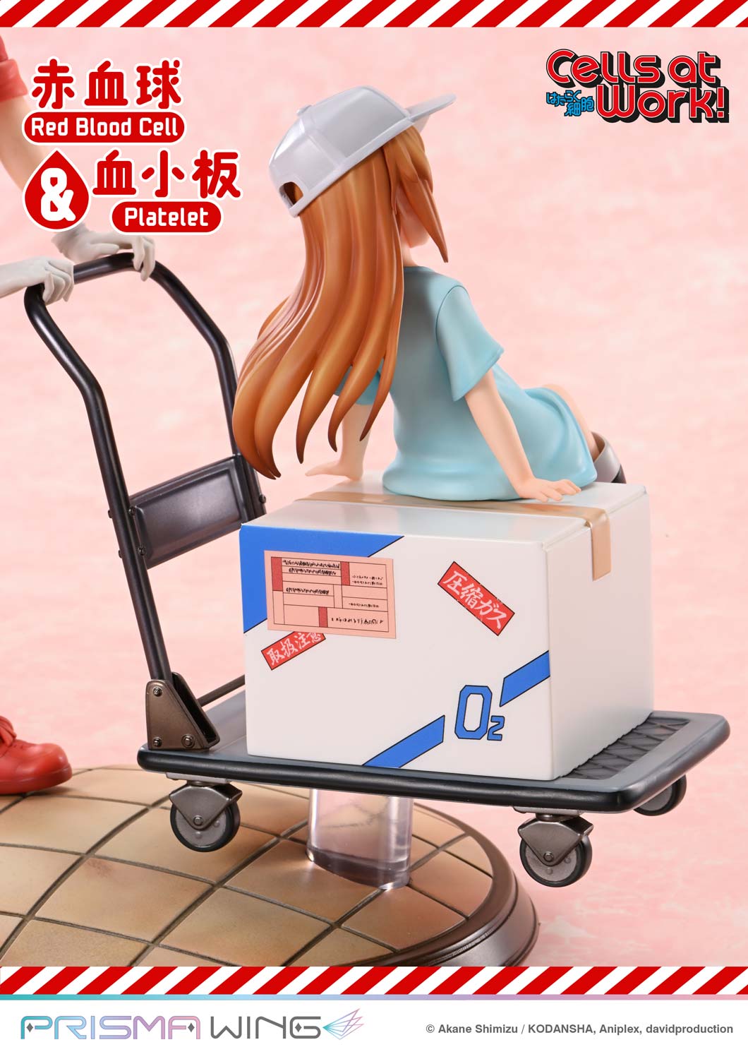 PRE-ORDER Prime1 Studio - PRISMA WING - Cells at Work! - Red Blood Cell & Platelet