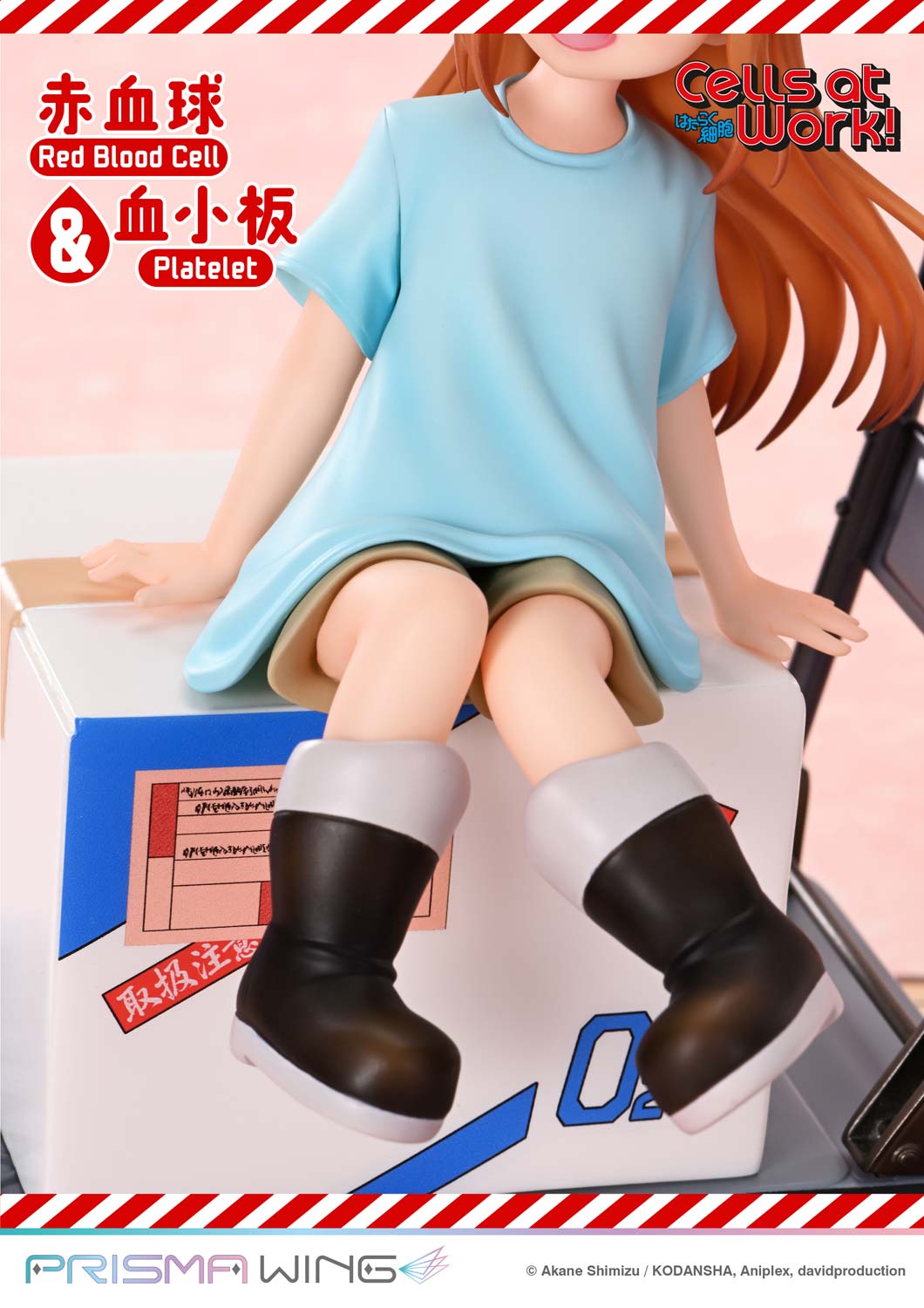 PRE-ORDER Prime1 Studio - PRISMA WING - Cells at Work! - Red Blood Cell & Platelet