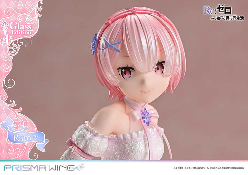 PRE-ORDER Prime1 Studio - PRISMA WING - Re:ZERO -Starting Life in Another World- - Ram: Glass Edition 1/7