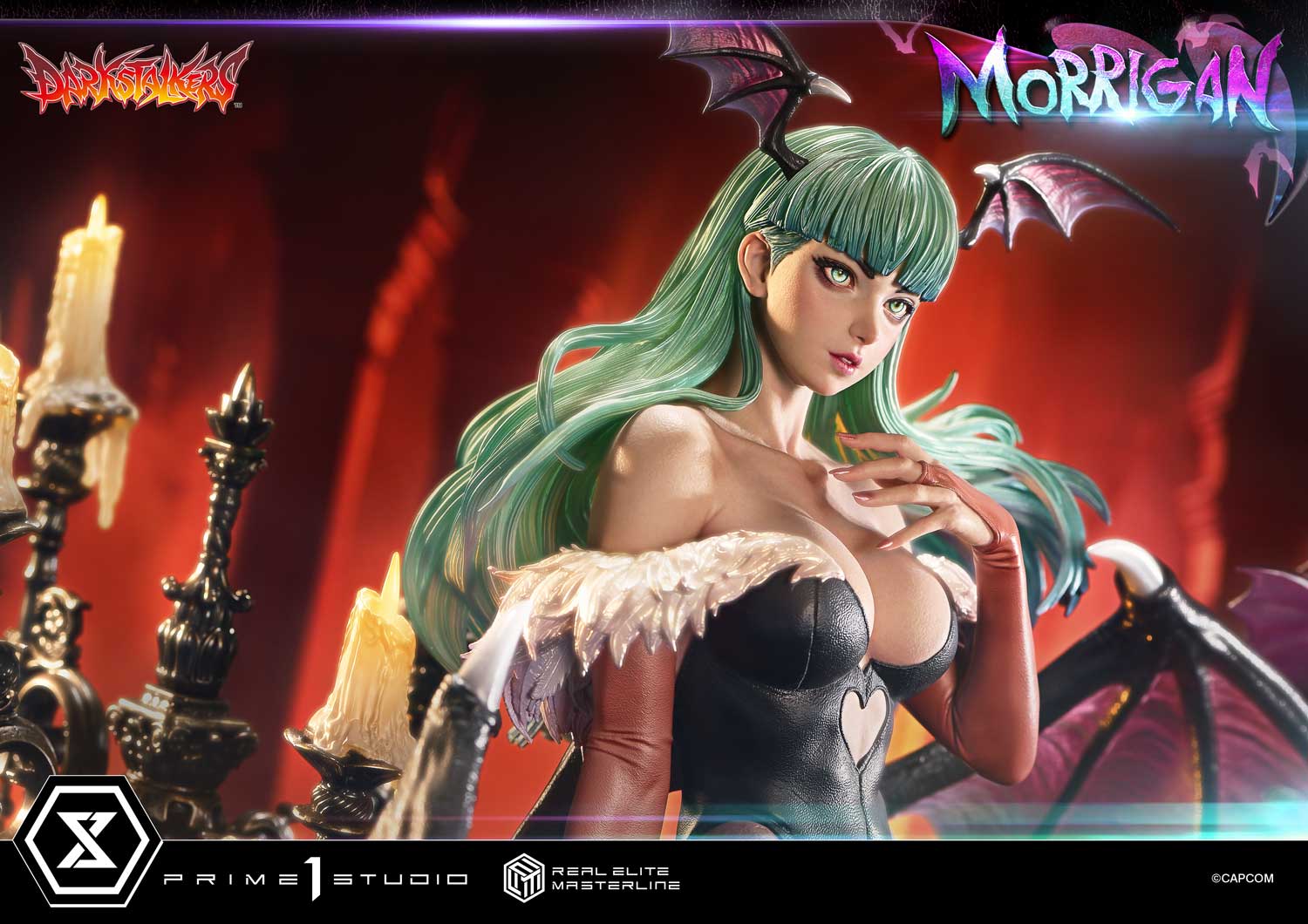 PRE-ORDER Prime1 Studio - Real Elite Masterline - Darkstalkers - Morrigan: Bonus Ver. 1/4