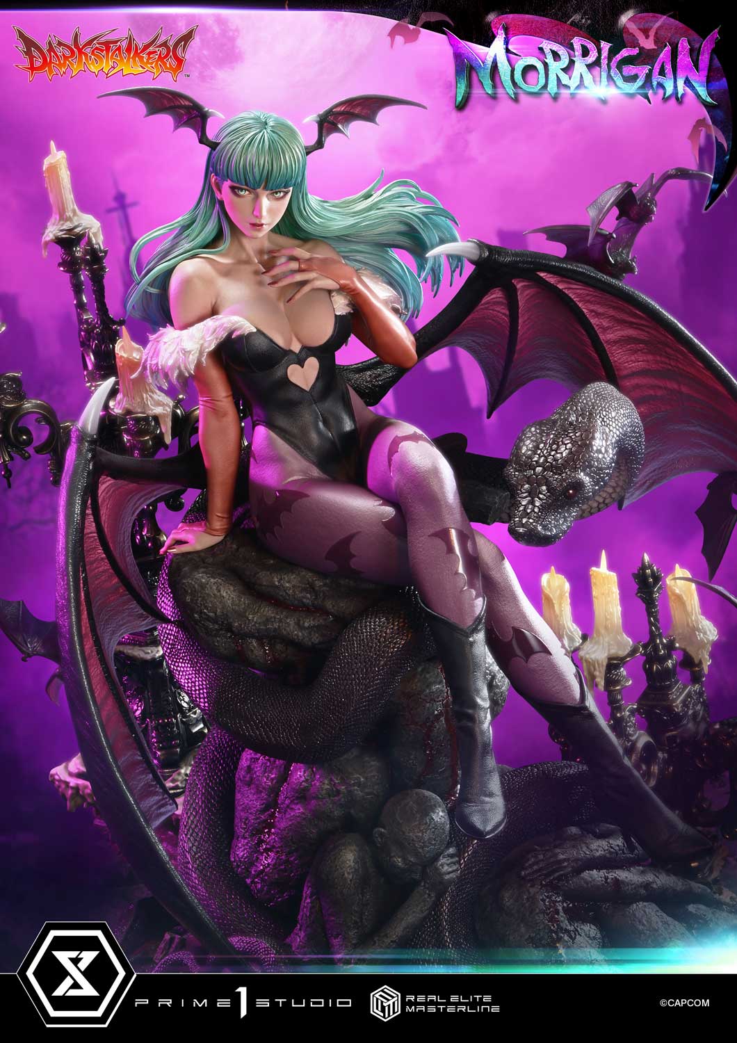 PRE-ORDER Prime1 Studio - Real Elite Masterline - Darkstalkers - Morrigan: Bonus Ver. 1/4