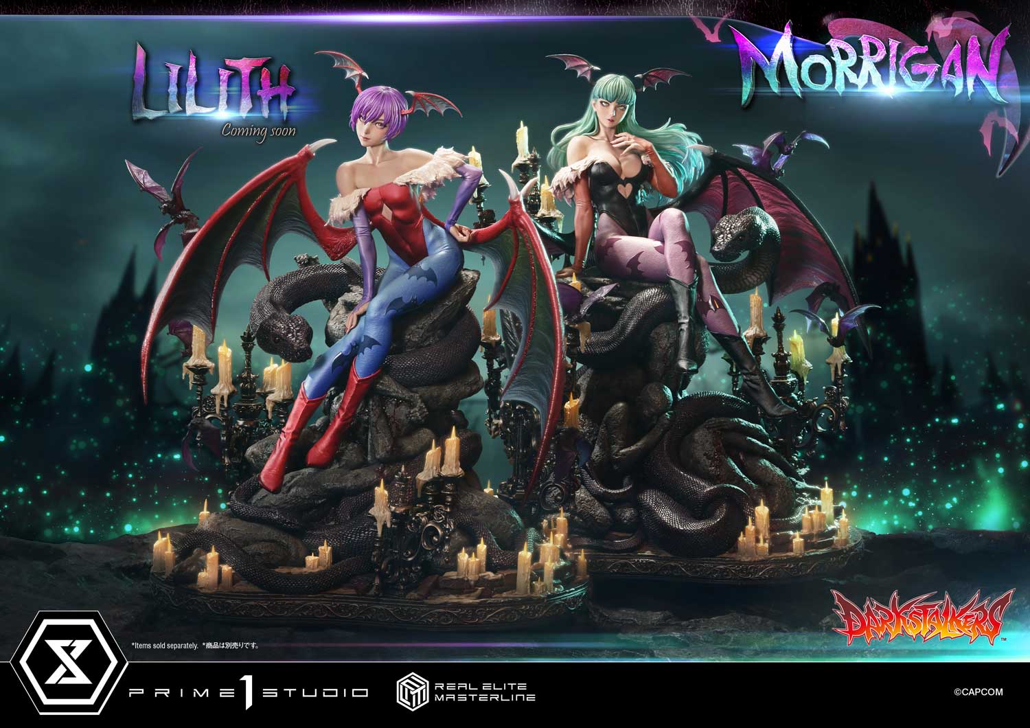 PRE-ORDER Prime1 Studio - Real Elite Masterline - Darkstalkers - Morrigan: Bonus Ver. 1/4