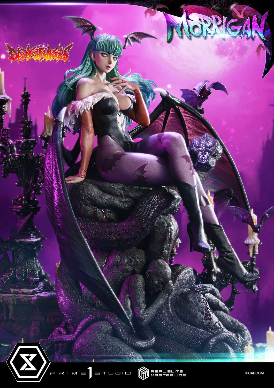 PRE-ORDER Prime1 Studio - Real Elite Masterline - Darkstalkers - Morrigan: Bonus Ver. 1/4
