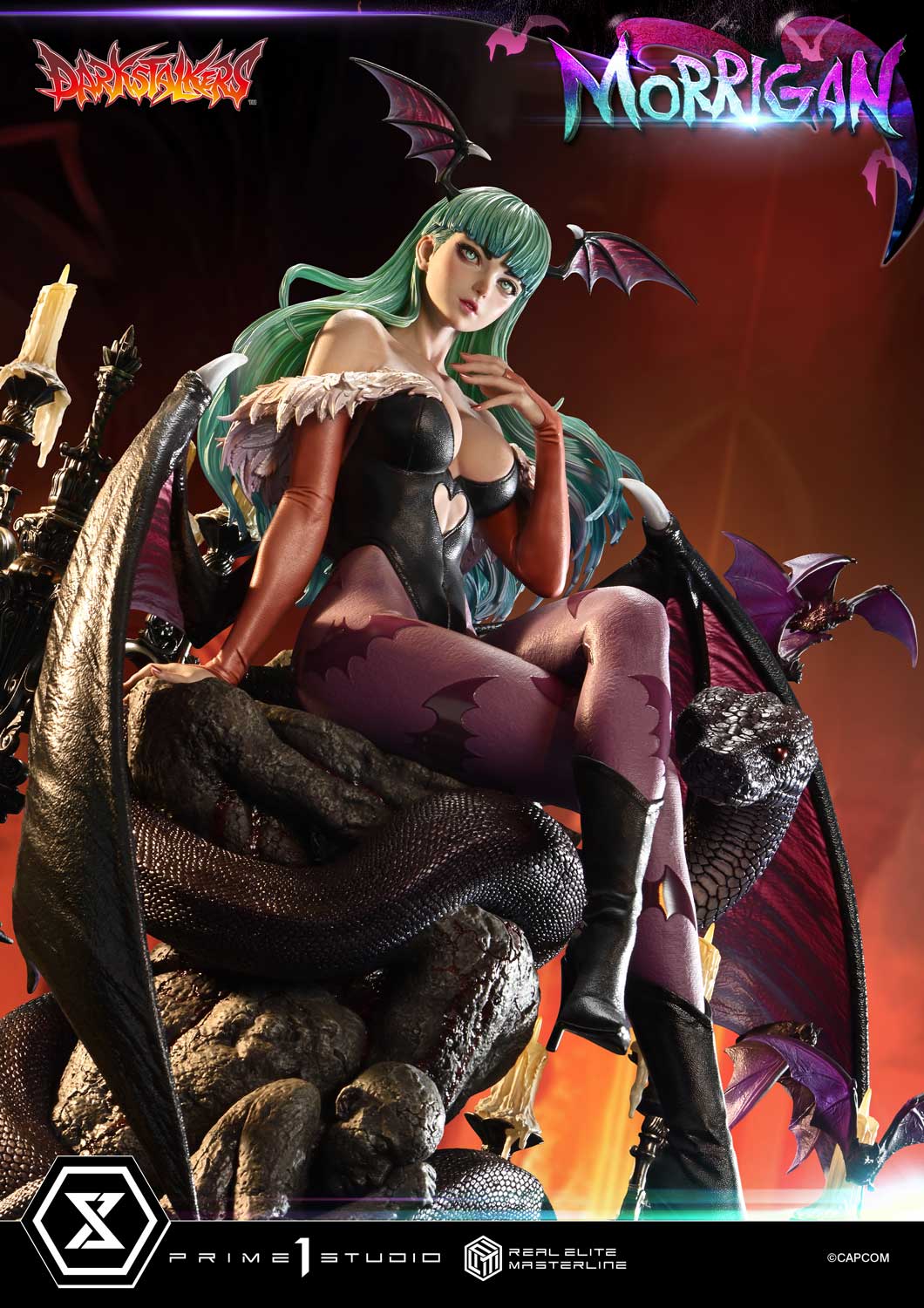 PRE-ORDER Prime1 Studio - Real Elite Masterline - Darkstalkers - Morrigan: Bonus Ver. 1/4
