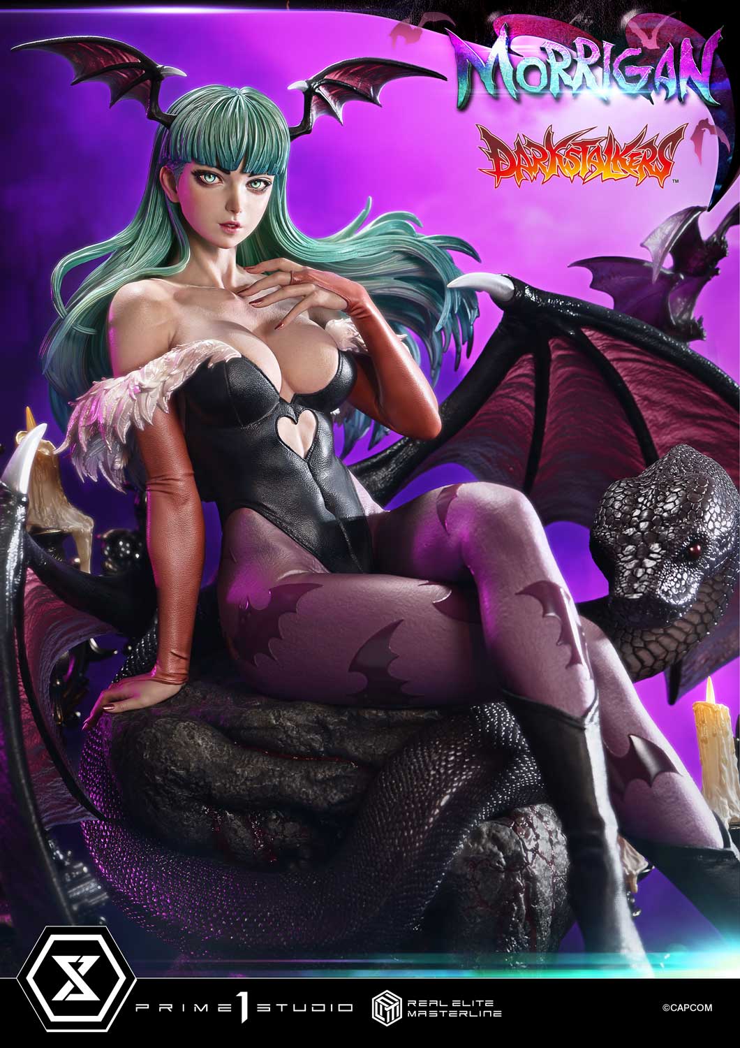 PRE-ORDER Prime1 Studio - Real Elite Masterline - Darkstalkers - Morrigan: Bonus Ver. 1/4
