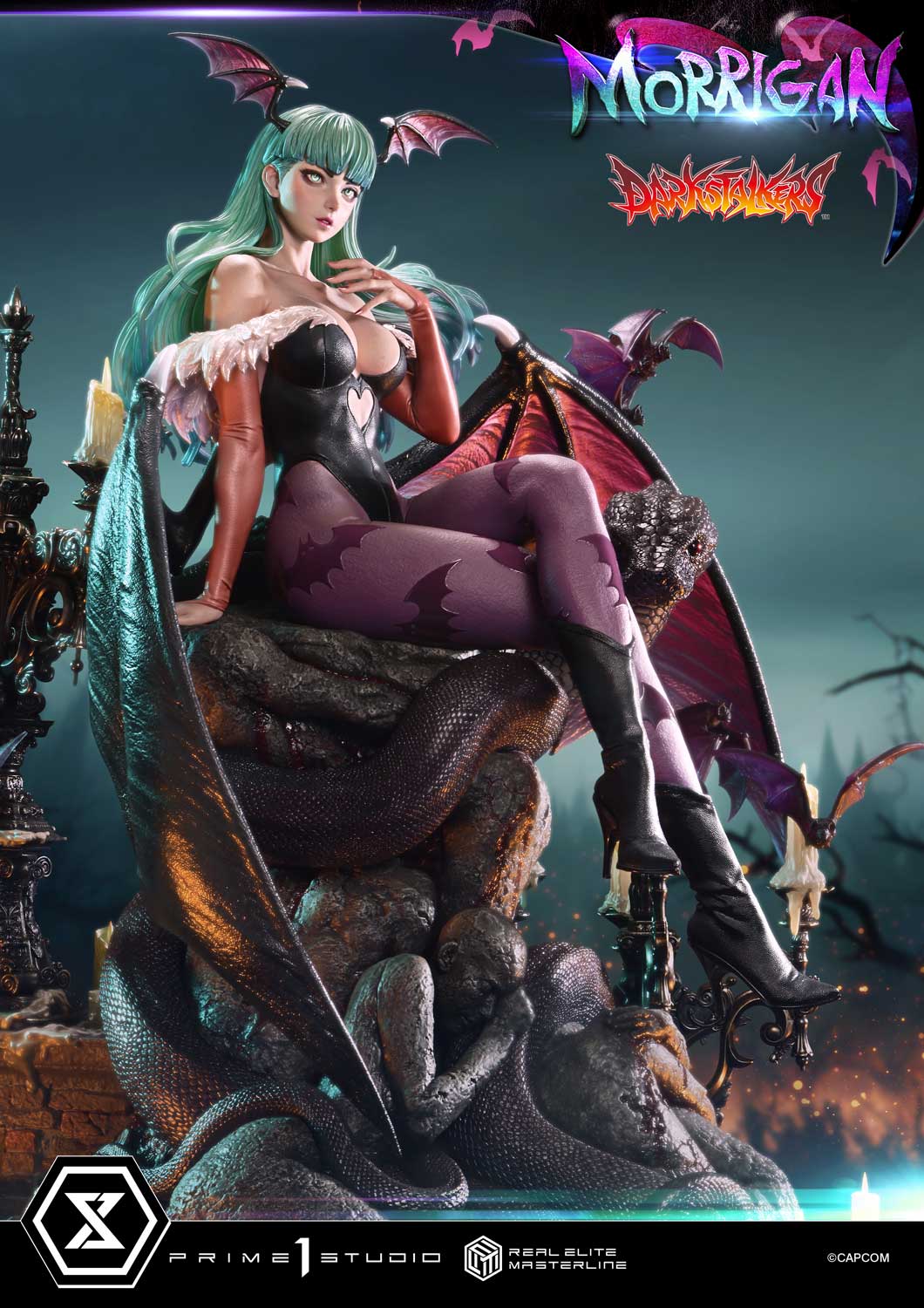 PRE-ORDER Prime1 Studio - Real Elite Masterline - Darkstalkers - Morrigan: Bonus Ver. 1/4