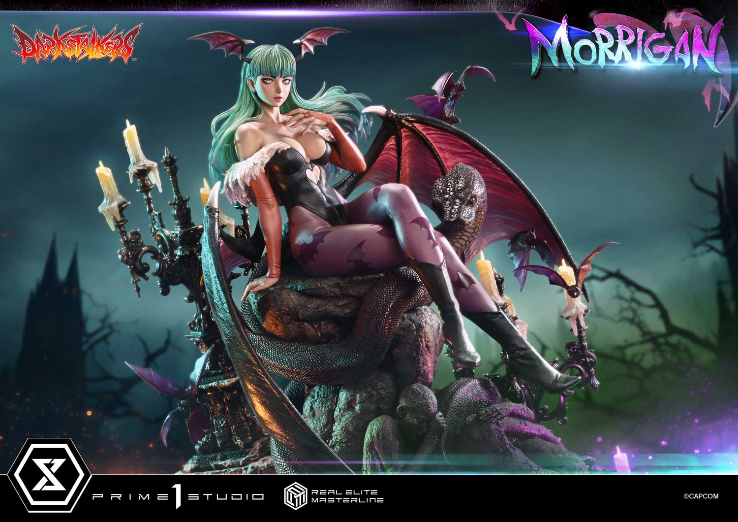 PRE-ORDER Prime1 Studio - Real Elite Masterline - Darkstalkers - Morrigan: Bonus Ver. 1/4