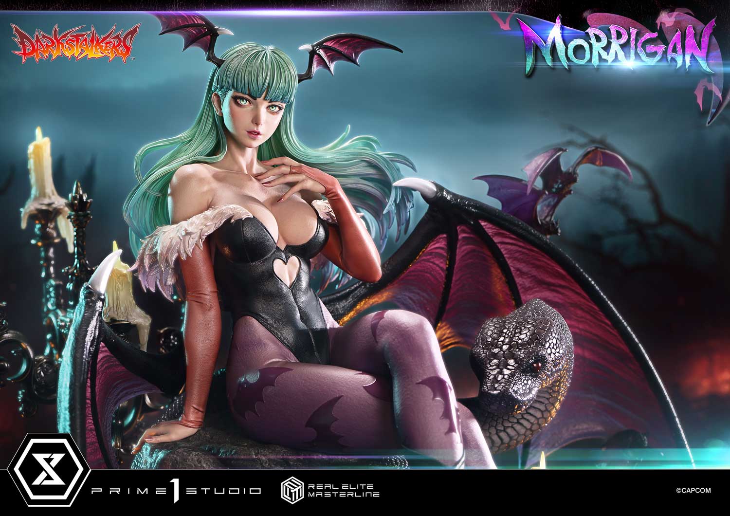 PRE-ORDER Prime1 Studio - Real Elite Masterline - Darkstalkers - Morrigan: Bonus Ver. 1/4