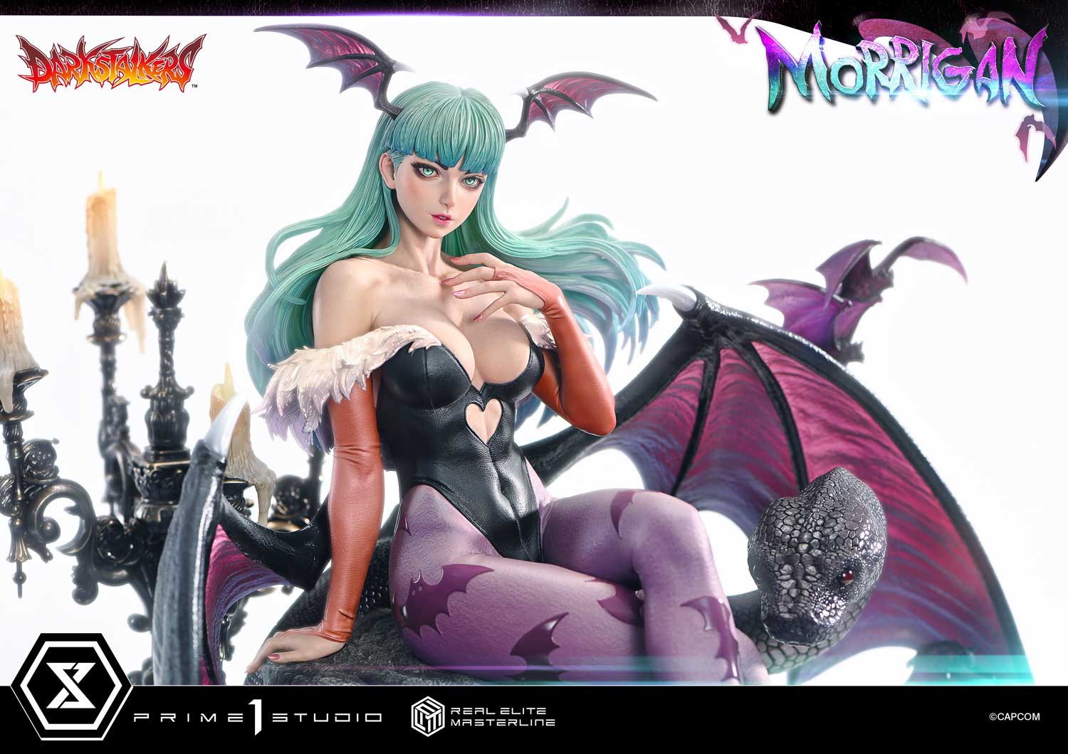 PRE-ORDER Prime1 Studio - Real Elite Masterline - Darkstalkers - Morrigan: Bonus Ver. 1/4