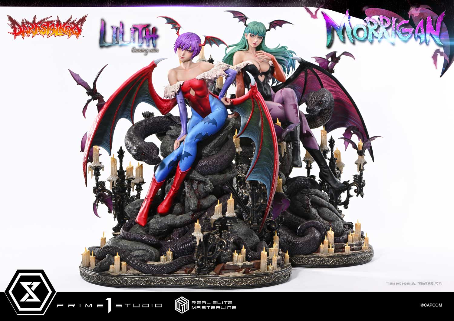 PRE-ORDER Prime1 Studio - Real Elite Masterline - Darkstalkers - Morrigan: Bonus Ver. 1/4