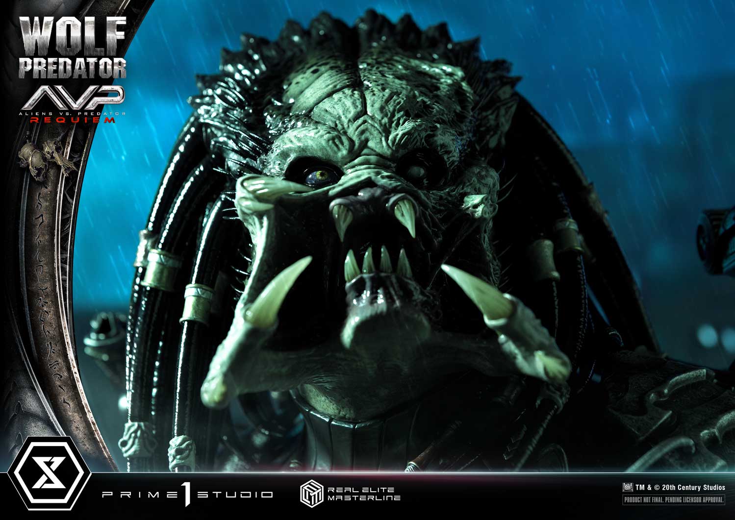 PRE-ORDER Prime1 Studio - Real Elite Masterline - Aliens vs. Predator: Requiem - Wolf Predator 1/3