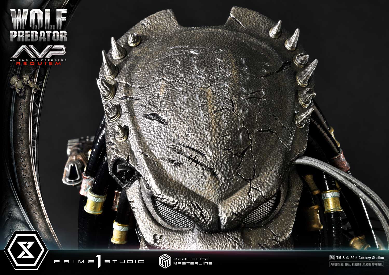PRE-ORDER Prime1 Studio - Real Elite Masterline - Aliens vs. Predator: Requiem - Wolf Predator 1/3