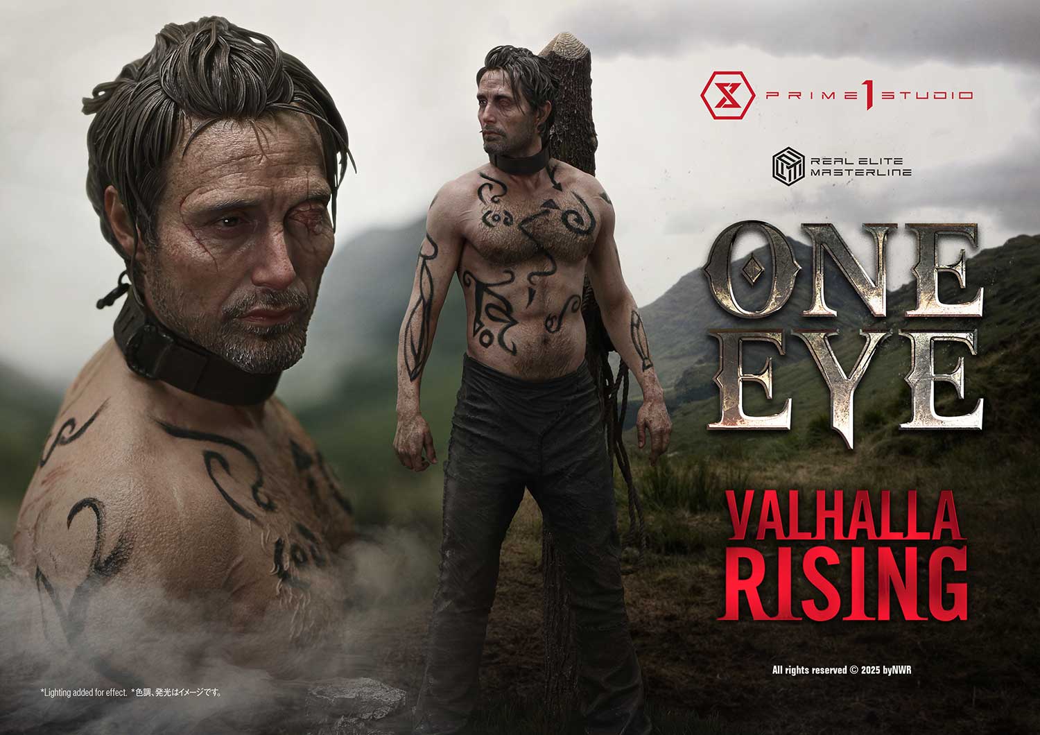 PRE-ORDER Prime1 Studio - Real Elite Masterline - Valhalla Rising - One Eye: Regular Version 1/4