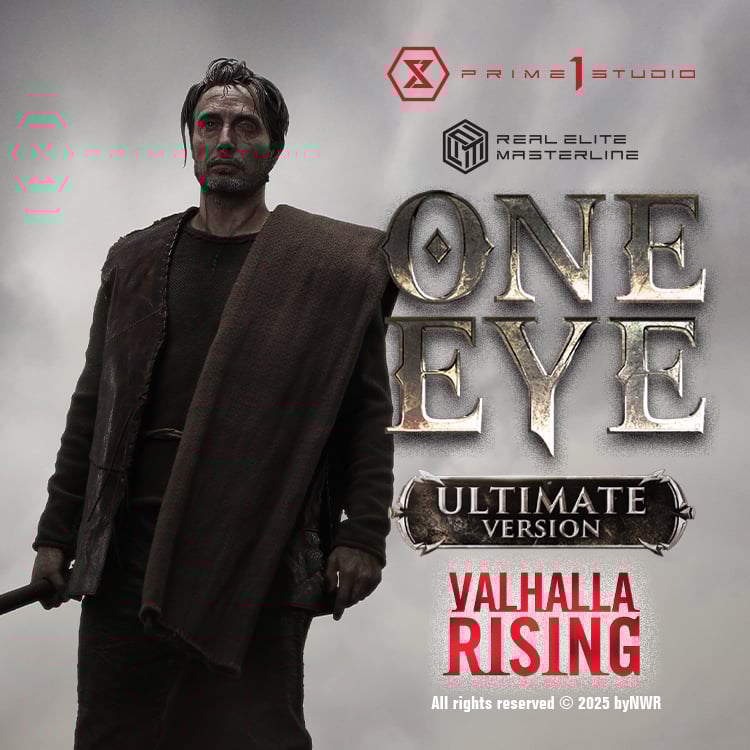 PRE-ORDER Prime1 Studio - Real Elite Masterline - Valhalla Rising - One Eye: Ultimate Bonus Version 1/4