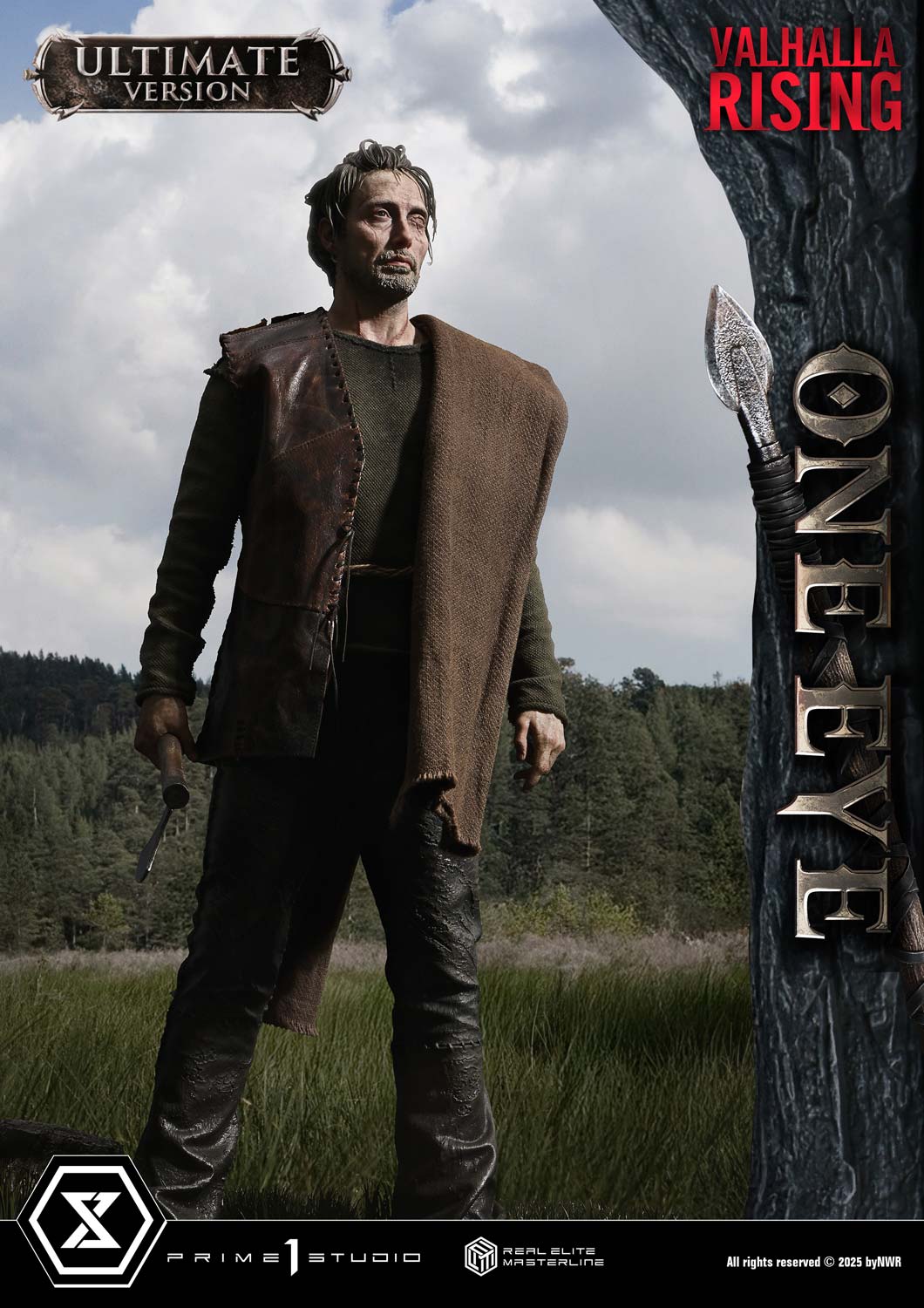 PRE-ORDER Prime1 Studio - Real Elite Masterline - Valhalla Rising - One Eye: Ultimate Bonus Version 1/4