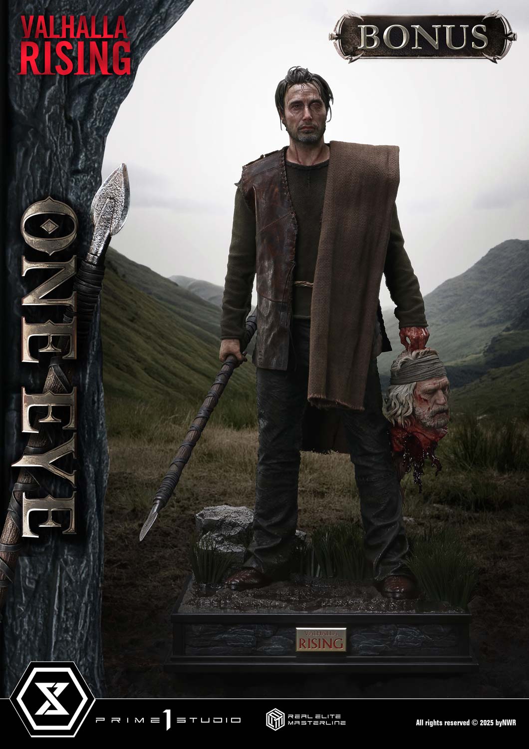PRE-ORDER Prime1 Studio - Real Elite Masterline - Valhalla Rising - One Eye: Ultimate Bonus Version 1/4
