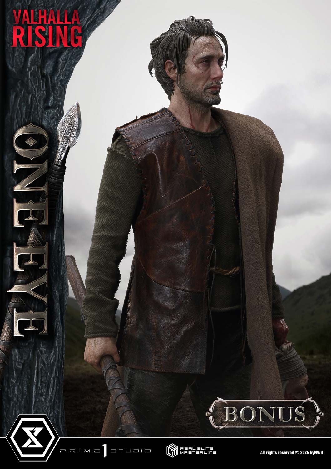 PRE-ORDER Prime1 Studio - Real Elite Masterline - Valhalla Rising - One Eye: Ultimate Bonus Version 1/4