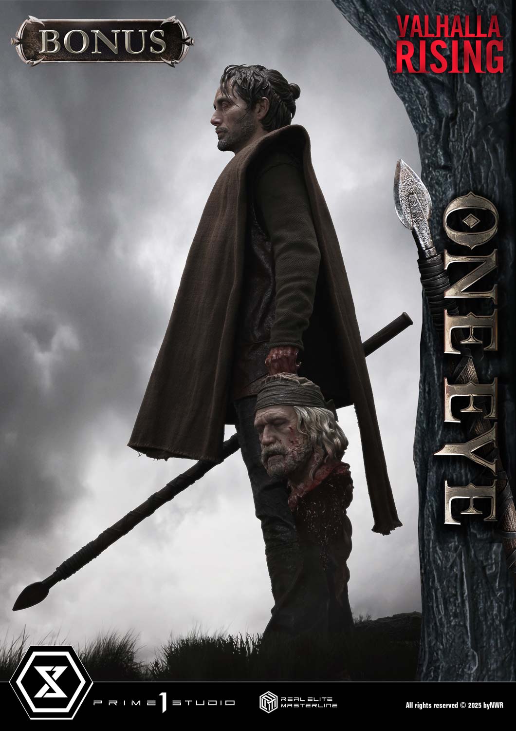 PRE-ORDER Prime1 Studio - Real Elite Masterline - Valhalla Rising - One Eye: Ultimate Bonus Version 1/4