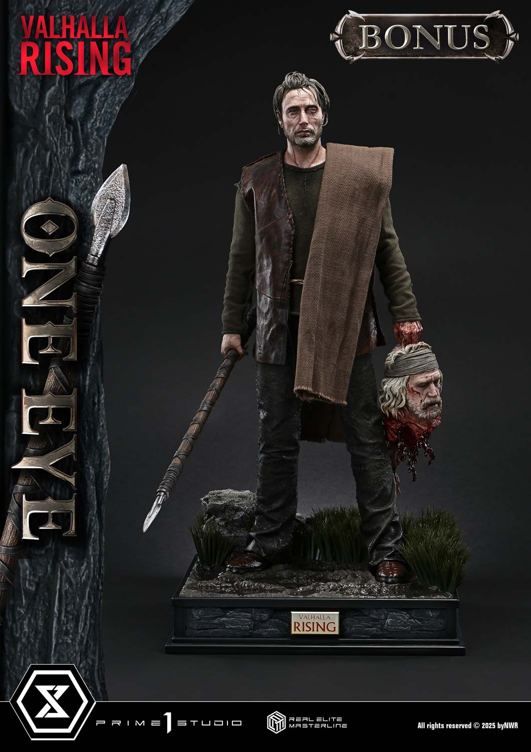 PRE-ORDER Prime1 Studio - Real Elite Masterline - Valhalla Rising - One Eye: Ultimate Bonus Version 1/4