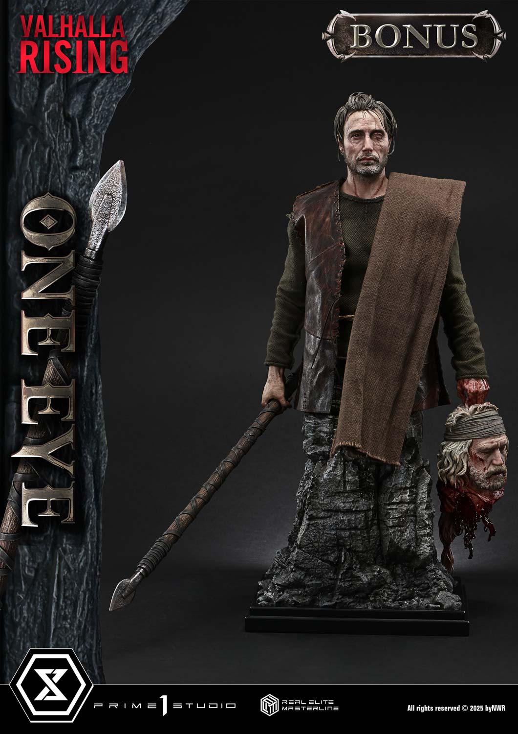 PRE-ORDER Prime1 Studio - Real Elite Masterline - Valhalla Rising - One Eye: Ultimate Bonus Version 1/4