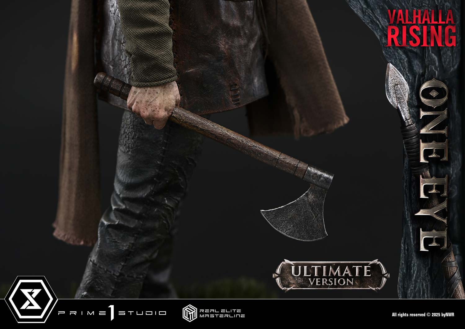 PRE-ORDER Prime1 Studio - Real Elite Masterline - Valhalla Rising - One Eye: Ultimate Bonus Version 1/4