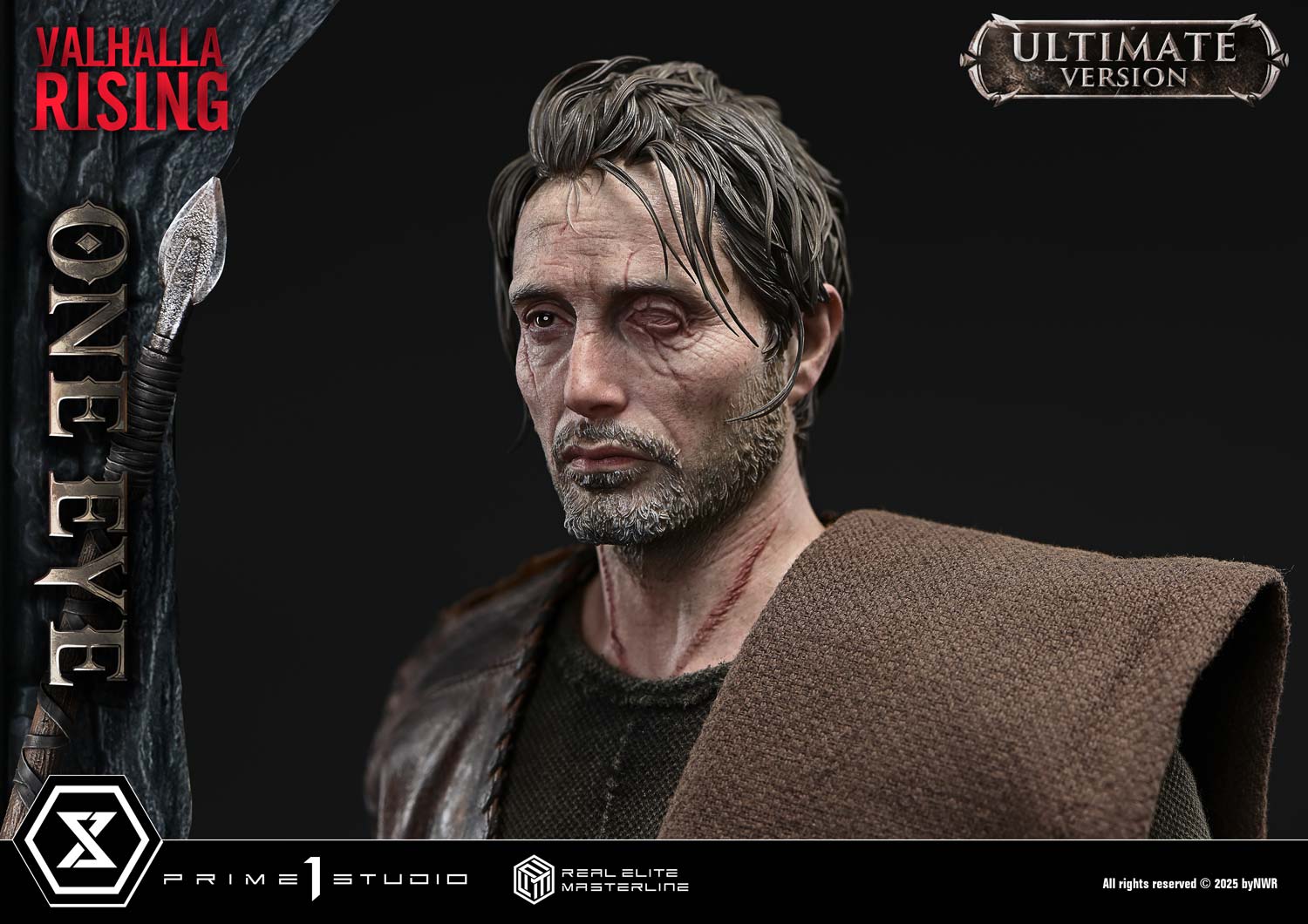 PRE-ORDER Prime1 Studio - Real Elite Masterline - Valhalla Rising - One Eye: Ultimate Bonus Version 1/4