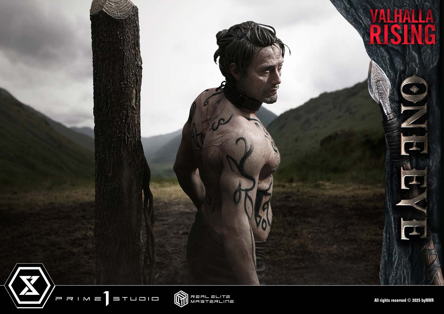 PRE-ORDER Prime1 Studio - Real Elite Masterline - Valhalla Rising - One Eye: Ultimate Bonus Version 1/4