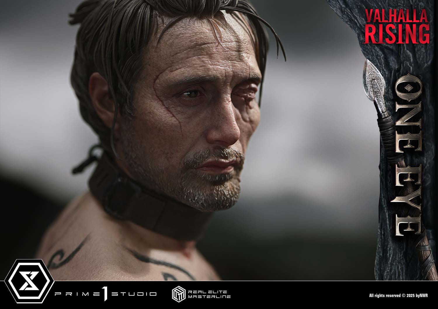 PRE-ORDER Prime1 Studio - Real Elite Masterline - Valhalla Rising - One Eye: Ultimate Bonus Version 1/4