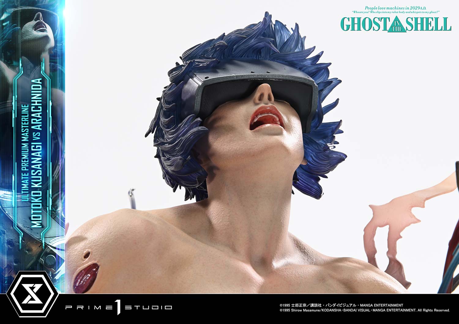 PRE-ORDER Prime 1 Statue - Ultimate Premium Masterline - GHOST IN THE SHELL - Motoko Kusanagi VS Arachnida 1/4