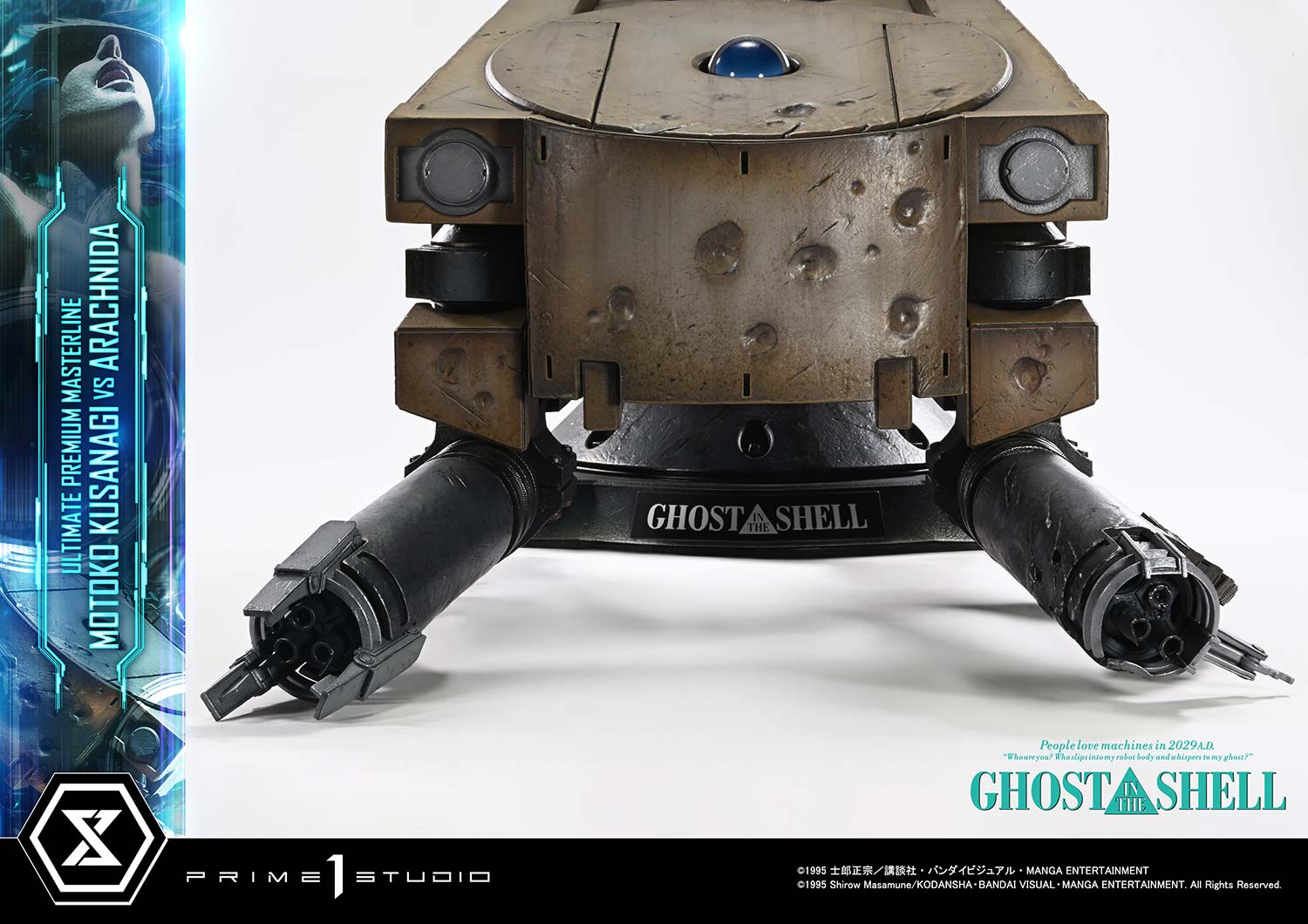PRE-ORDER Prime 1 Statue - Ultimate Premium Masterline - GHOST IN THE SHELL - Motoko Kusanagi VS Arachnida 1/4