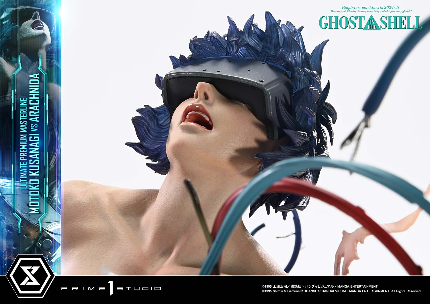 PRE-ORDER Prime 1 Statue - Ultimate Premium Masterline - GHOST IN THE SHELL - Motoko Kusanagi VS Arachnida 1/4