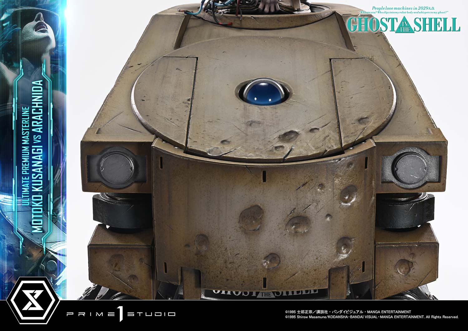 PRE-ORDER Prime 1 Statue - Ultimate Premium Masterline - GHOST IN THE SHELL - Motoko Kusanagi VS Arachnida 1/4