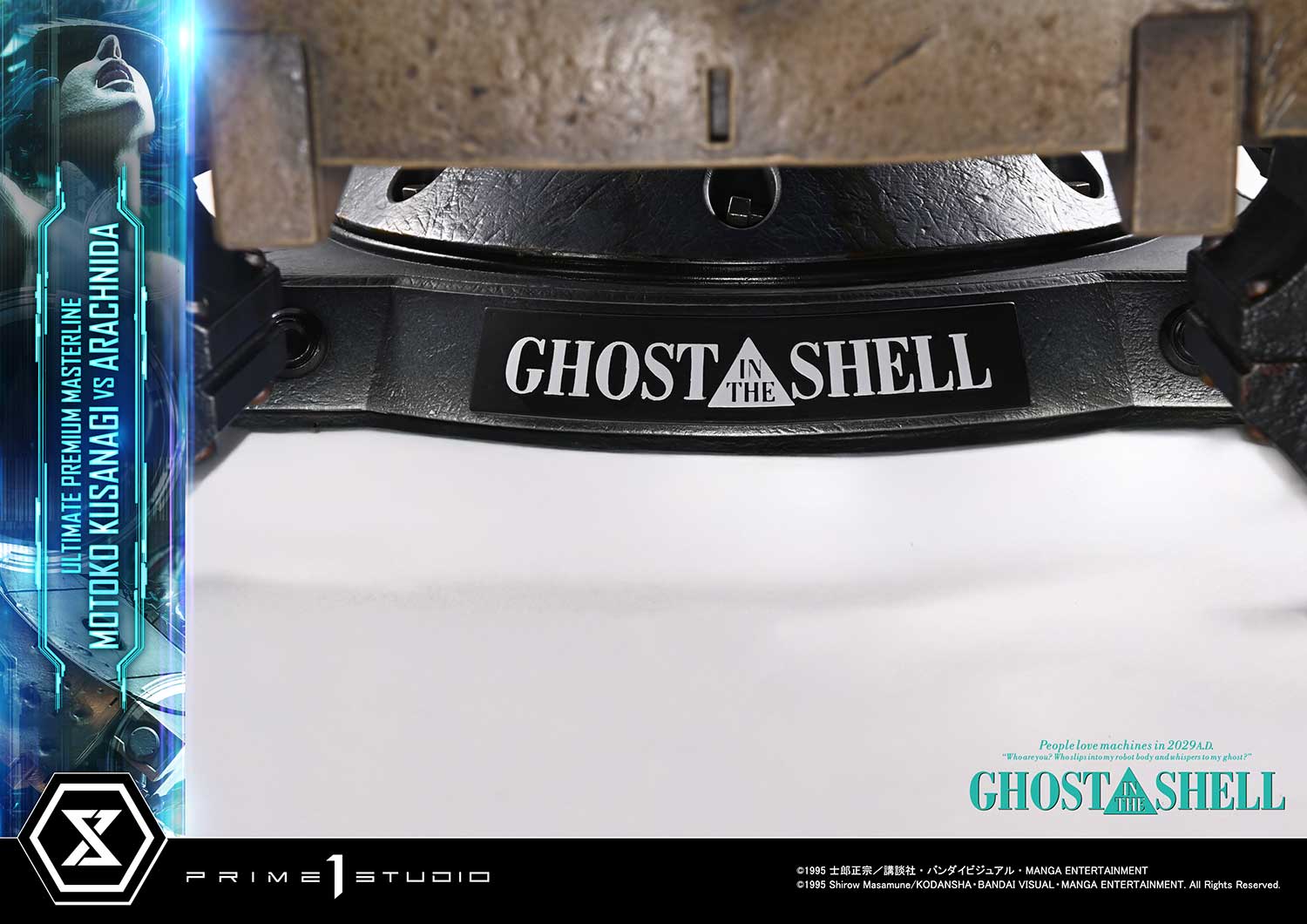 PRE-ORDER Prime 1 Statue - Ultimate Premium Masterline - GHOST IN THE SHELL - Motoko Kusanagi VS Arachnida 1/4