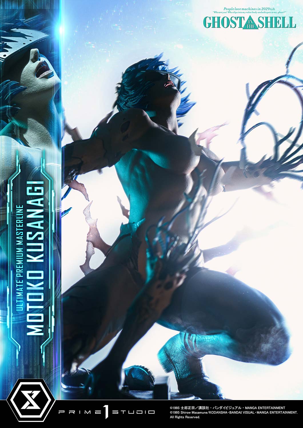 PRE-ORDER Prime 1 Statue - Ultimate Premium Masterline - GHOST IN THE SHELL - Motoko Kusanagi 1/4