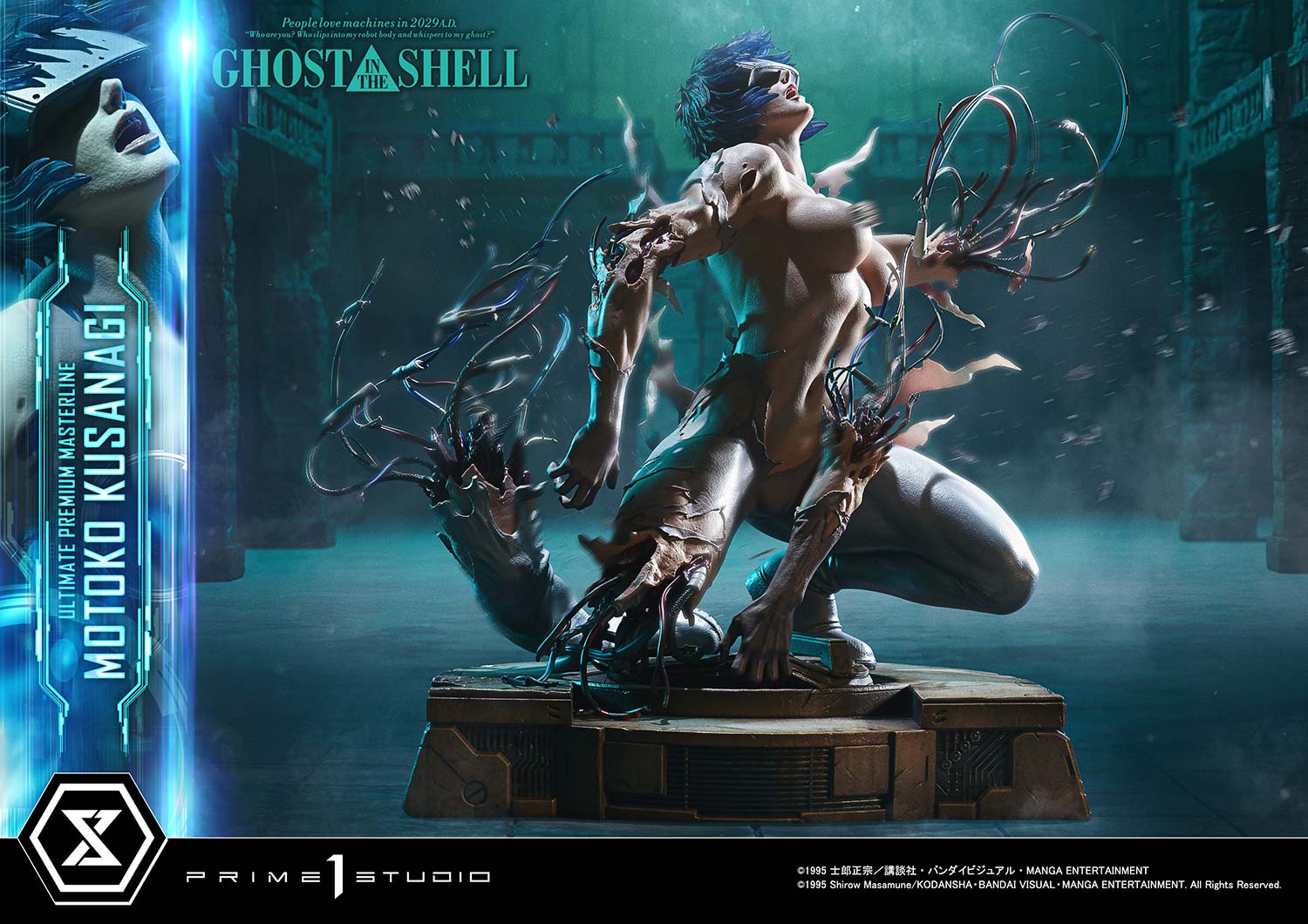 PRE-ORDER Prime 1 Statue - Ultimate Premium Masterline - GHOST IN THE SHELL - Motoko Kusanagi 1/4