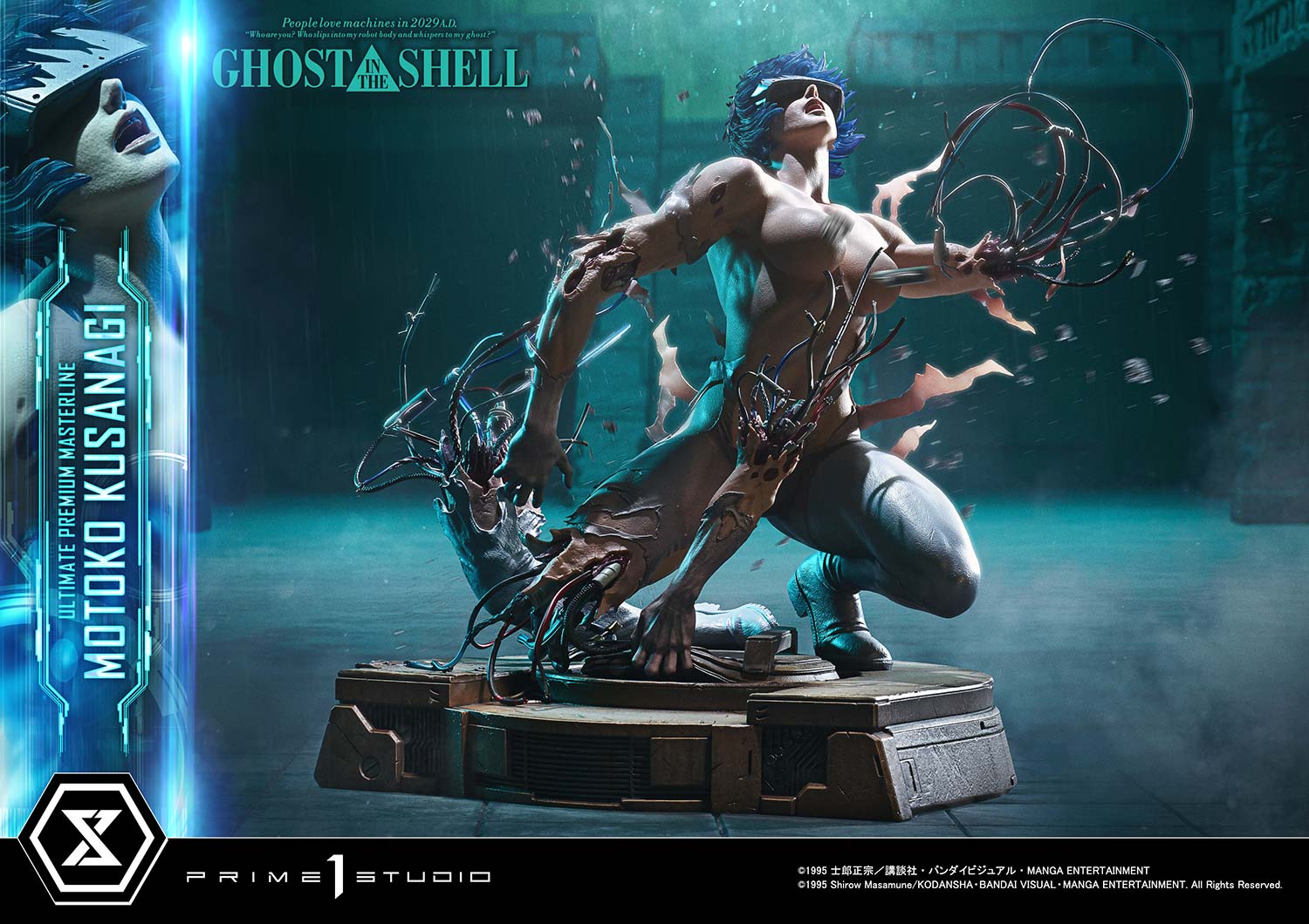 PRE-ORDER Prime 1 Statue - Ultimate Premium Masterline - GHOST IN THE SHELL - Motoko Kusanagi 1/4