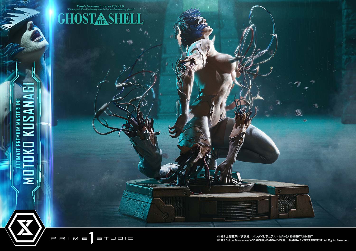 PRE-ORDER Prime 1 Statue - Ultimate Premium Masterline - GHOST IN THE SHELL - Motoko Kusanagi 1/4