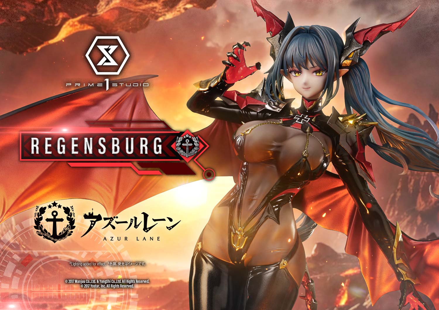 PRE-ORDER Prime 1 Statue - Concept Masterline - Azur Lane - Regensburg 1/6