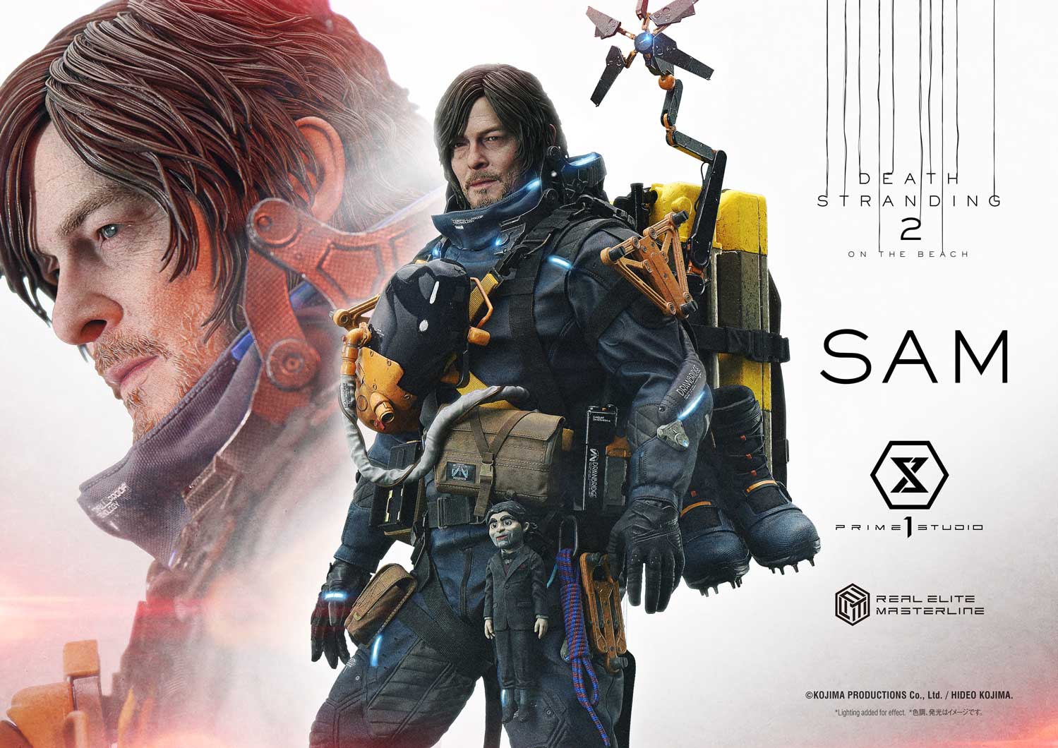 PRE-ORDER Prime 1 Statue - Real Elite Masterline - DEATH STRANDING 2: ON THE BEACH - Sam 1/3