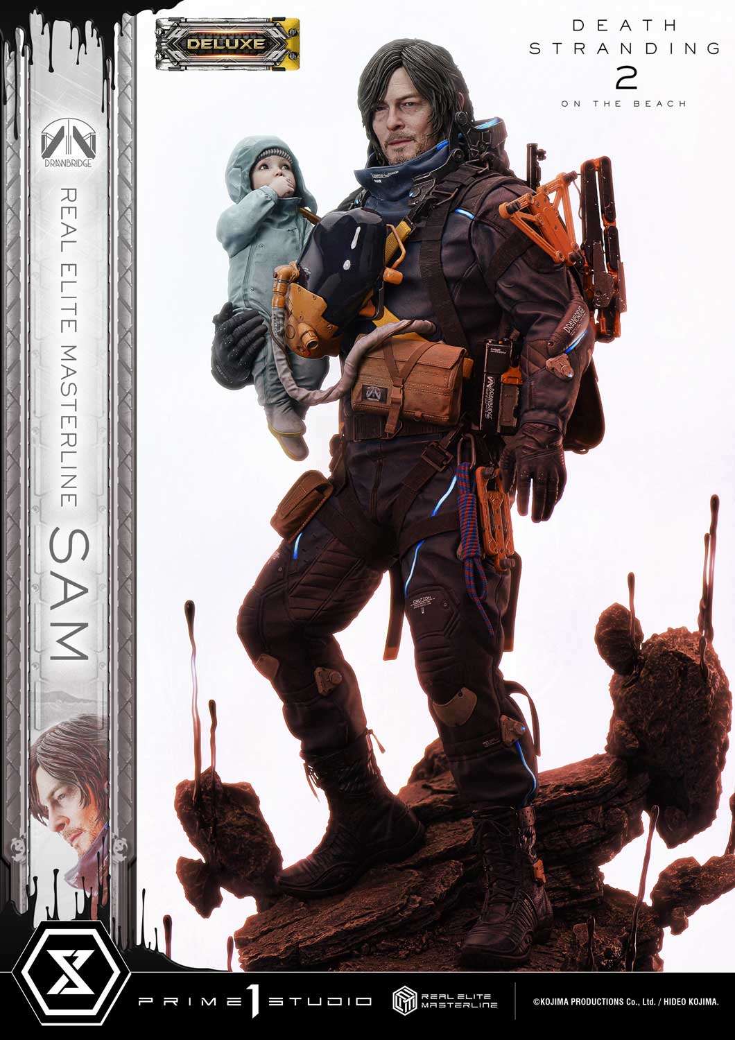PRE-ORDER Prime 1 Statue - Real Elite Masterline - DEATH STRANDING 2: ON THE BEACH - Sam 1/3