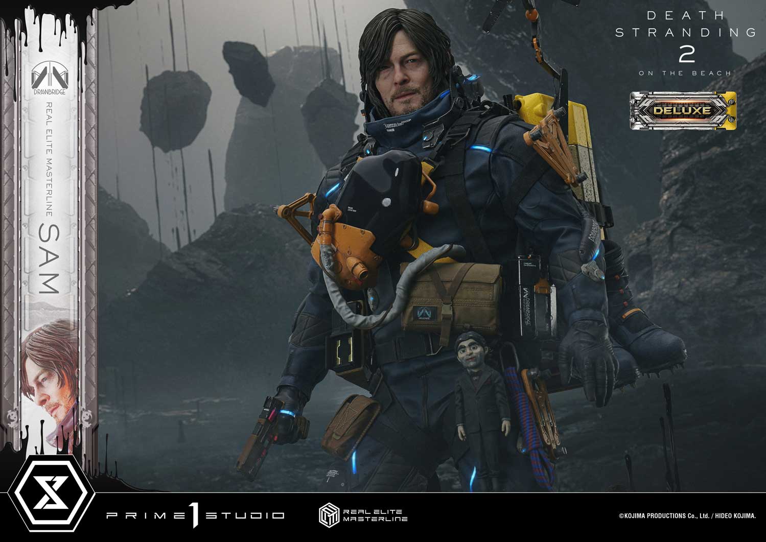 PRE-ORDER Prime 1 Statue - Real Elite Masterline - DEATH STRANDING 2: ON THE BEACH - Sam 1/3