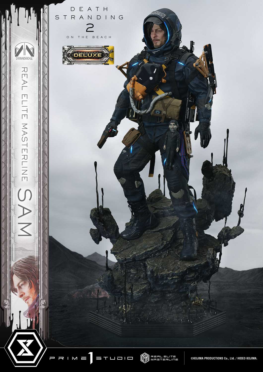 PRE-ORDER Prime 1 Statue - Real Elite Masterline - DEATH STRANDING 2: ON THE BEACH - Sam 1/3