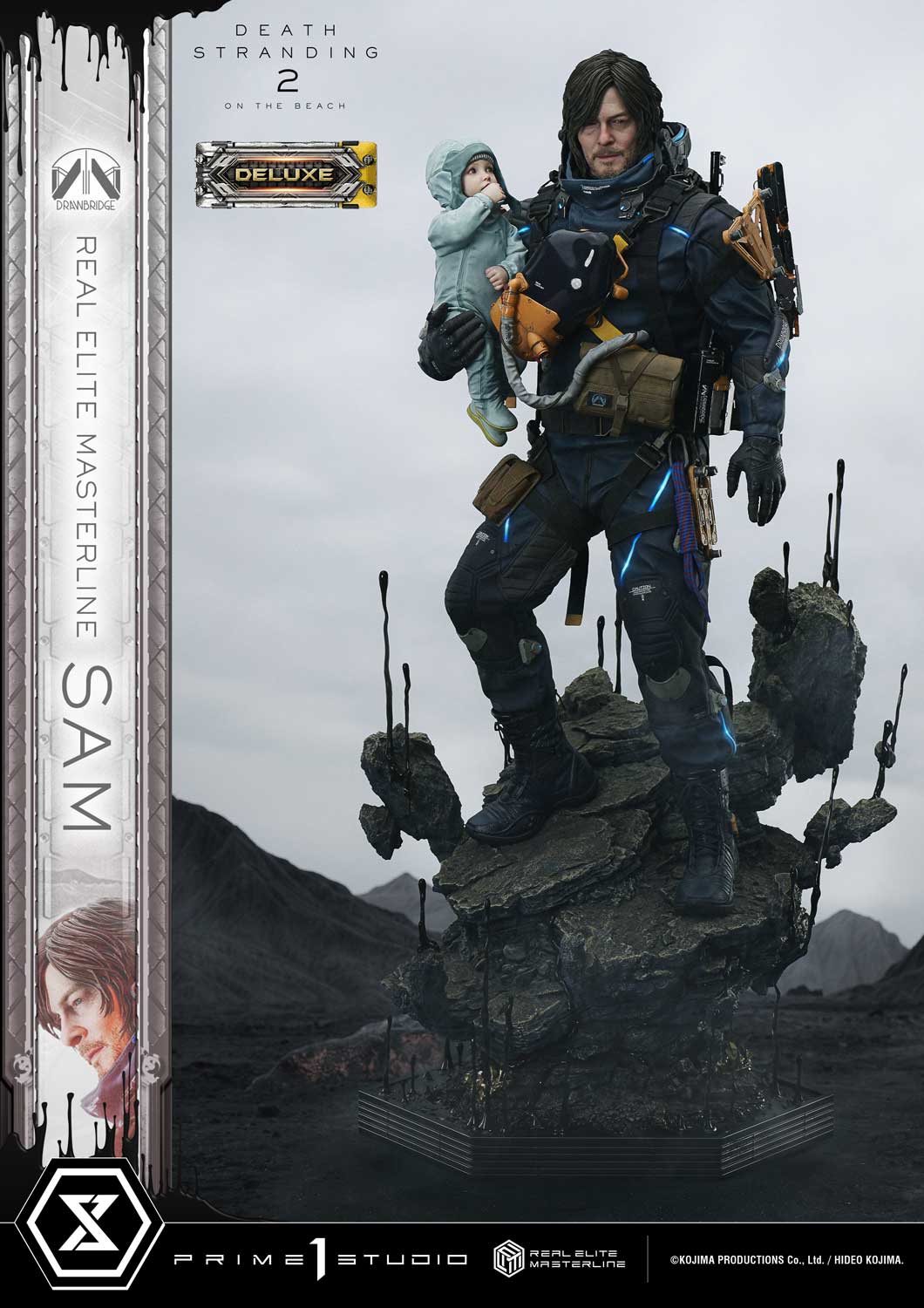 PRE-ORDER Prime 1 Statue - Real Elite Masterline - DEATH STRANDING 2: ON THE BEACH - Sam 1/3