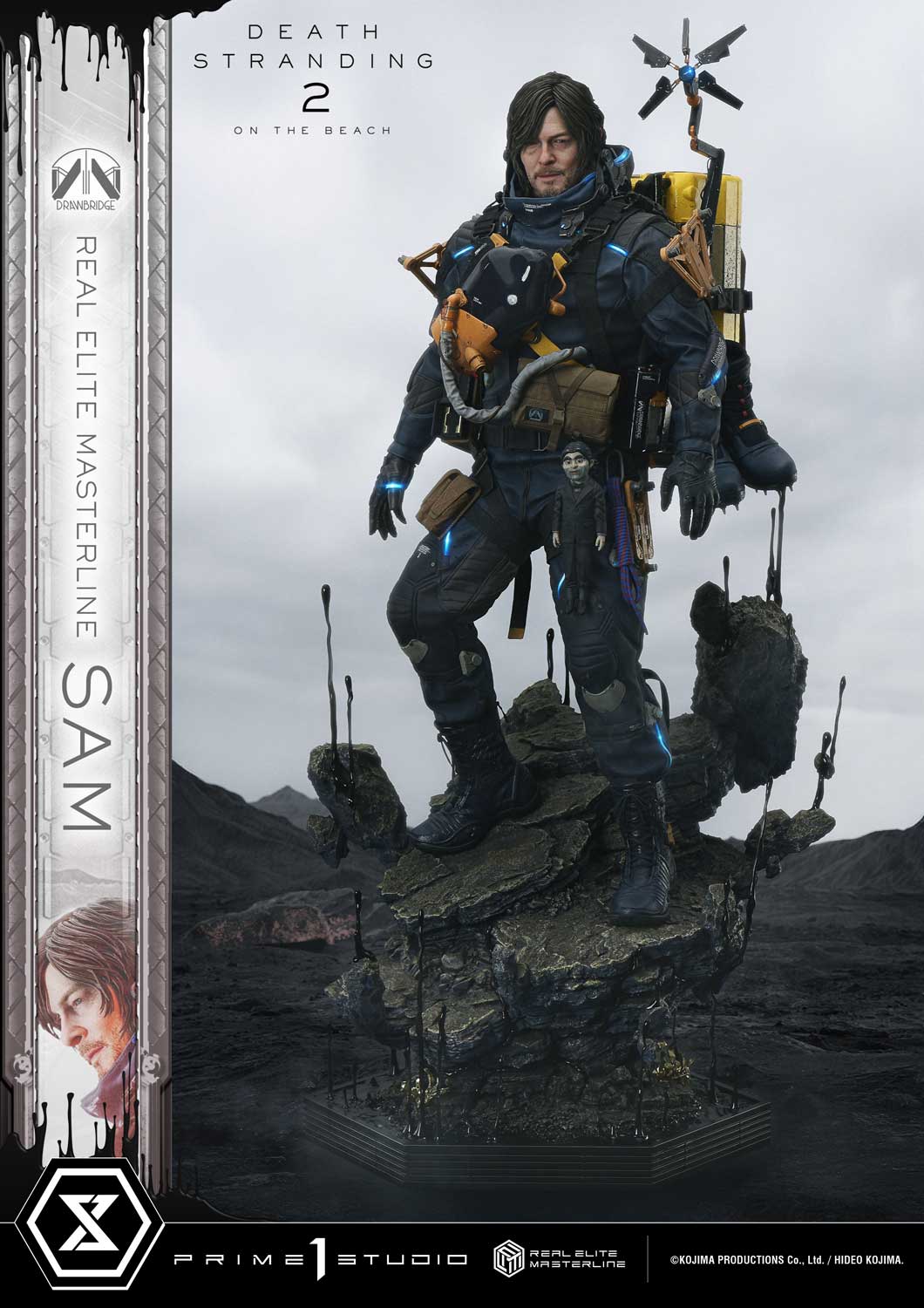 PRE-ORDER Prime 1 Statue - Real Elite Masterline - DEATH STRANDING 2: ON THE BEACH - Sam 1/3