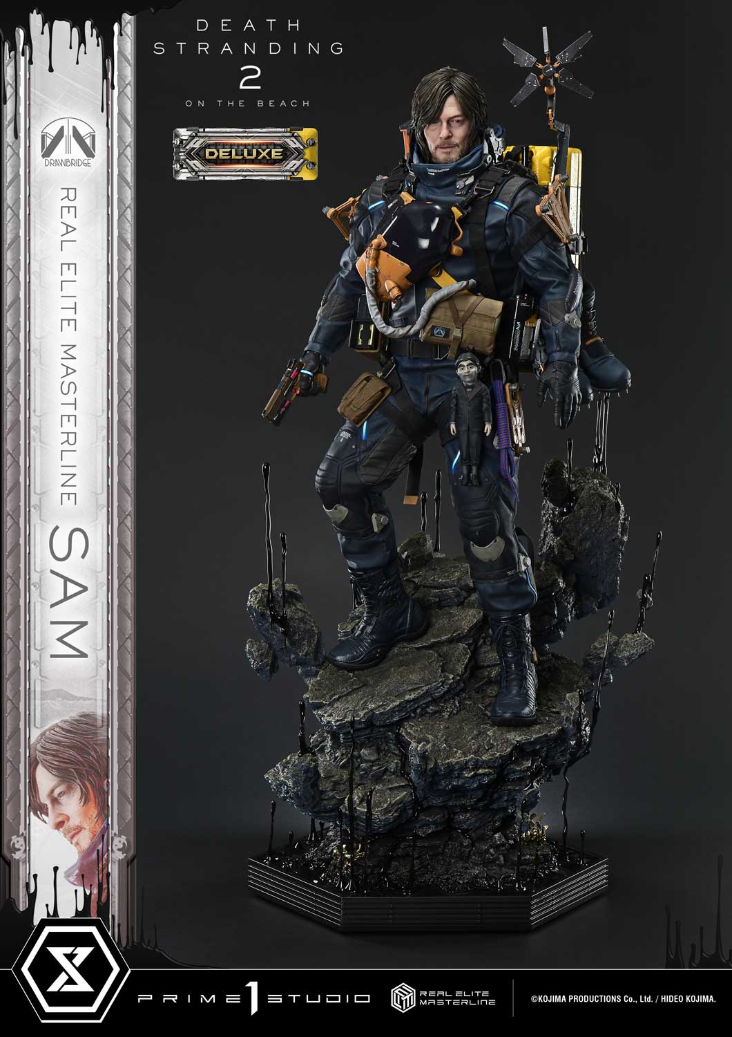 PRE-ORDER Prime 1 Statue - Real Elite Masterline - DEATH STRANDING 2: ON THE BEACH - Sam 1/3