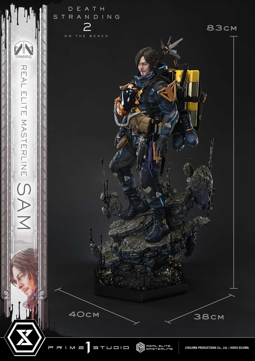 PRE-ORDER Prime 1 Statue - Real Elite Masterline - DEATH STRANDING 2: ON THE BEACH - Sam 1/3