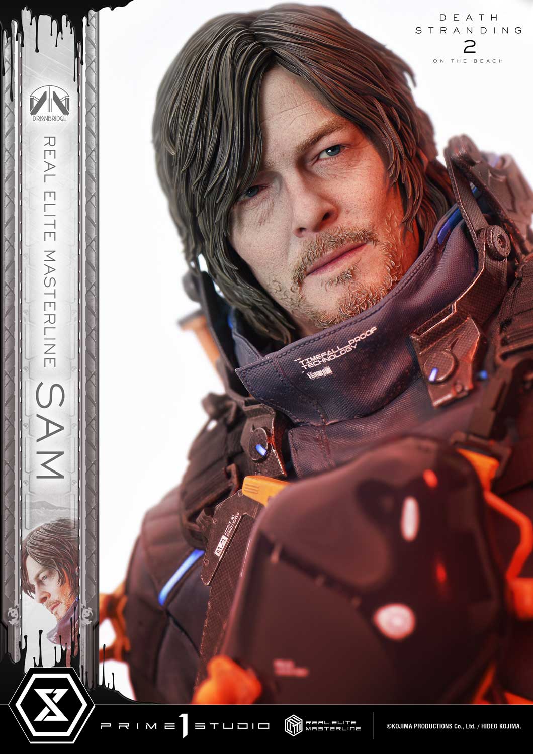 PRE-ORDER Prime 1 Statue - Real Elite Masterline - DEATH STRANDING 2: ON THE BEACH - Sam 1/3