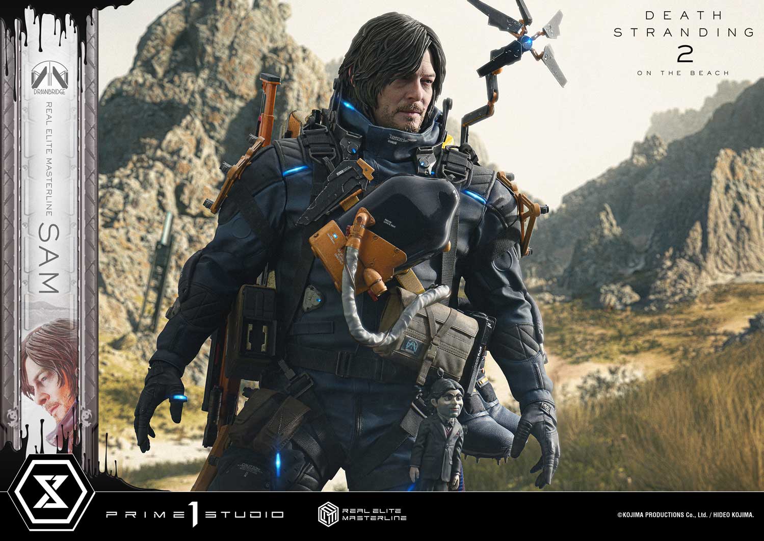 PRE-ORDER Prime 1 Statue - Real Elite Masterline - DEATH STRANDING 2: ON THE BEACH - Sam 1/3