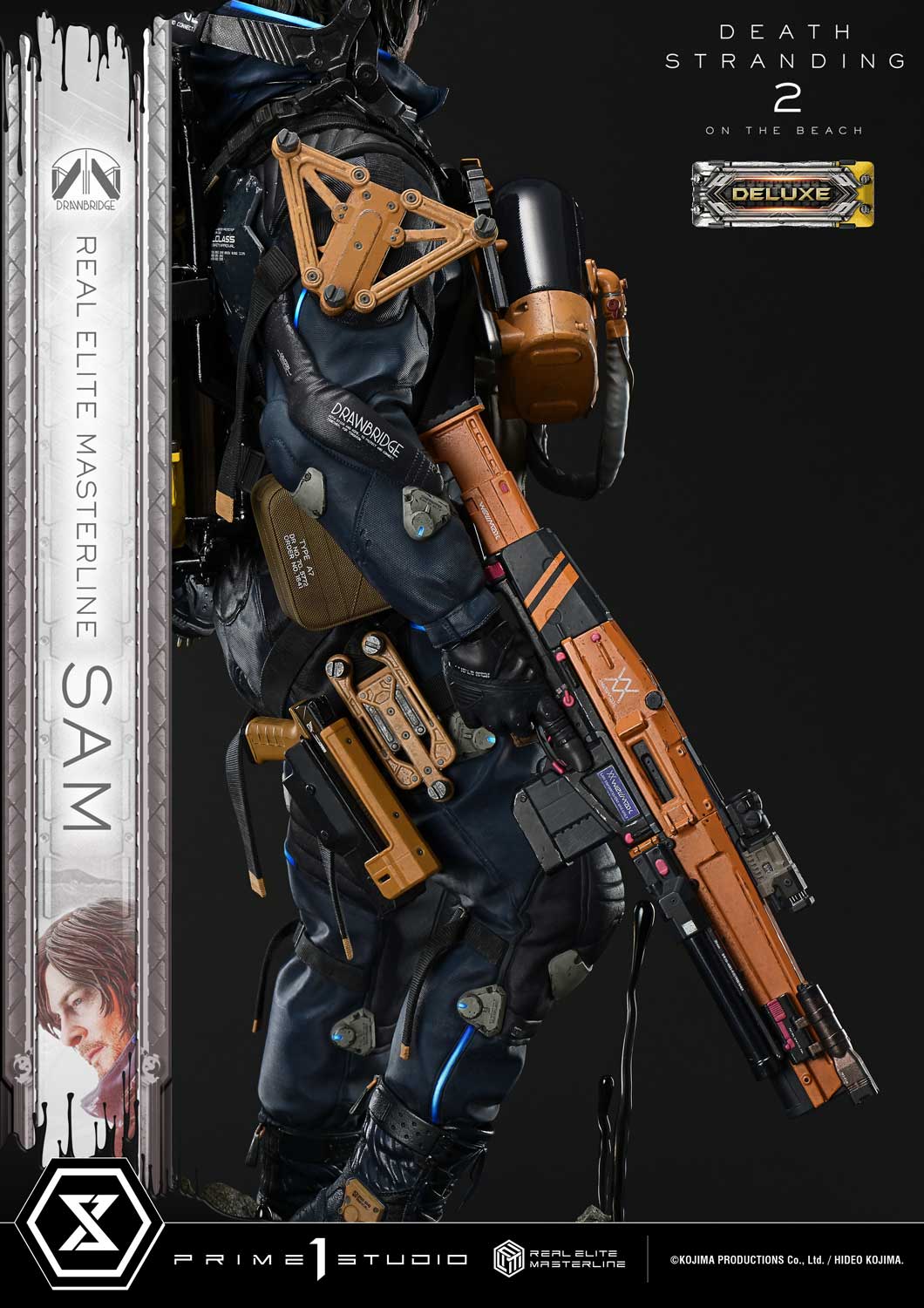 PRE-ORDER Prime 1 Statue - Real Elite Masterline - DEATH STRANDING 2: ON THE BEACH - Sam 1/3